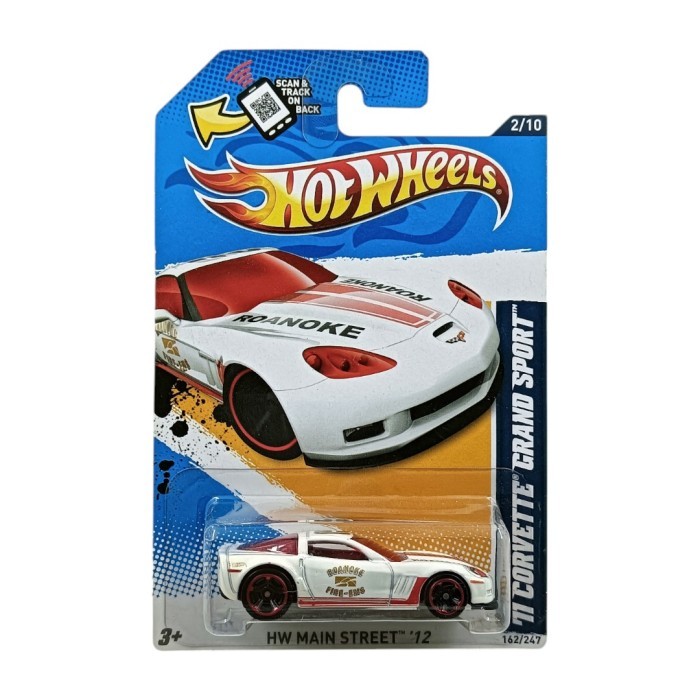 Hot Wheels 11 Corvette Grand Sport Putih - XG5
