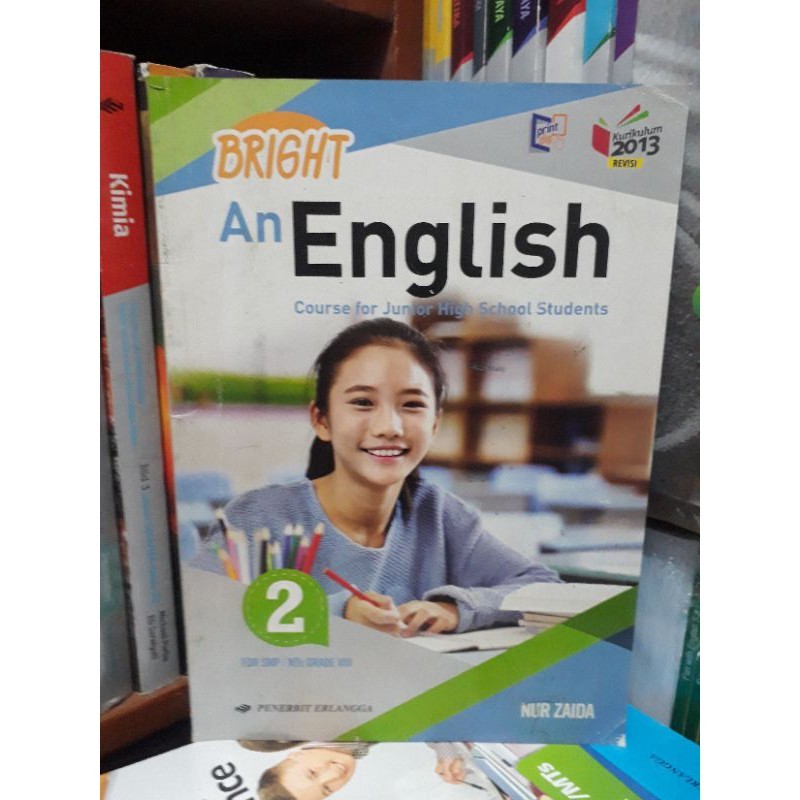 BUKU BRIGHT AN ENGLISH KELAS 8 SMP
