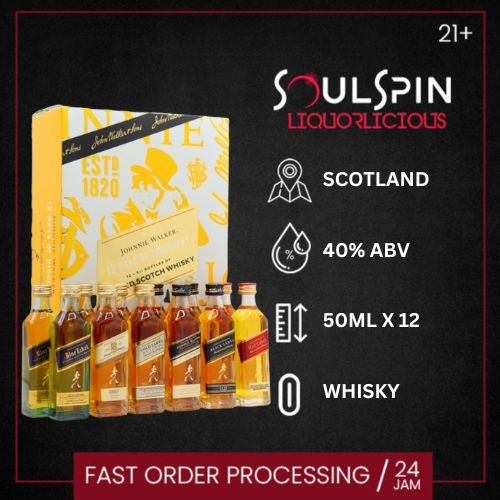 

Johnnie Walker 12 Days Of Discovery Whisky Advent Calendar