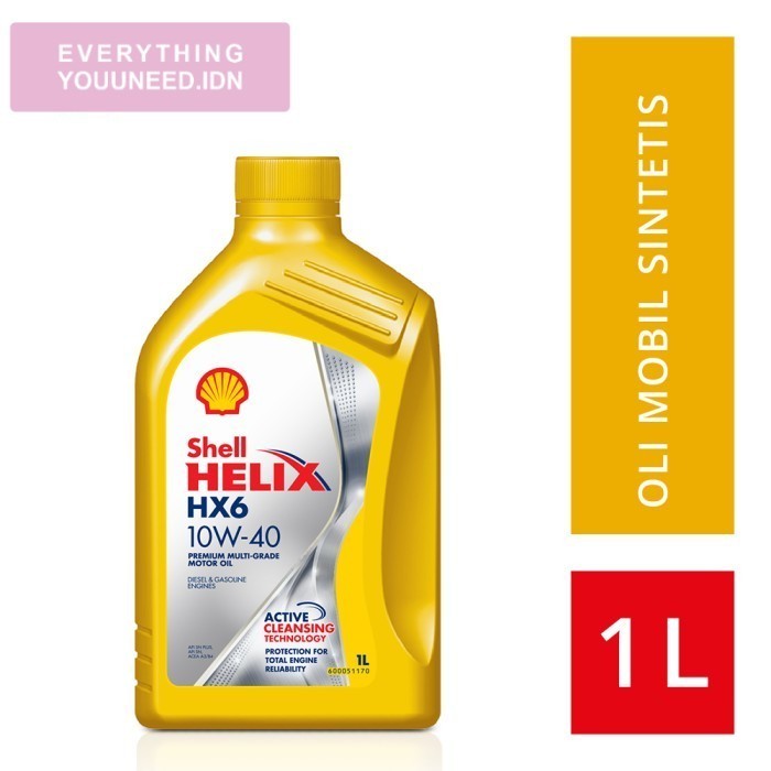 Oli Mesin Mobil Shell Helix HX6 10W-40 (1L)