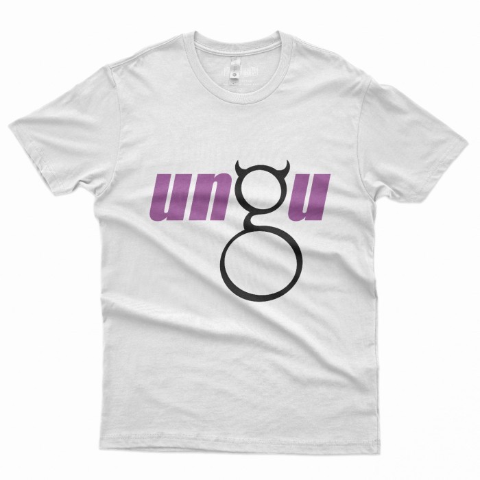 Kaos UNGU - Kaos Musik - Kaos Logo Band Ungu