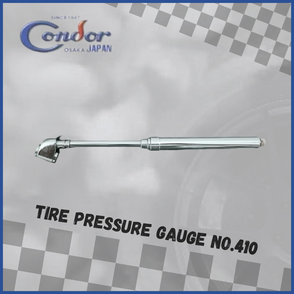 Alat Ukur Tekanan Angin Ban CONDOR No 410 / CONDOR Tire Pressure Gauge No. 410