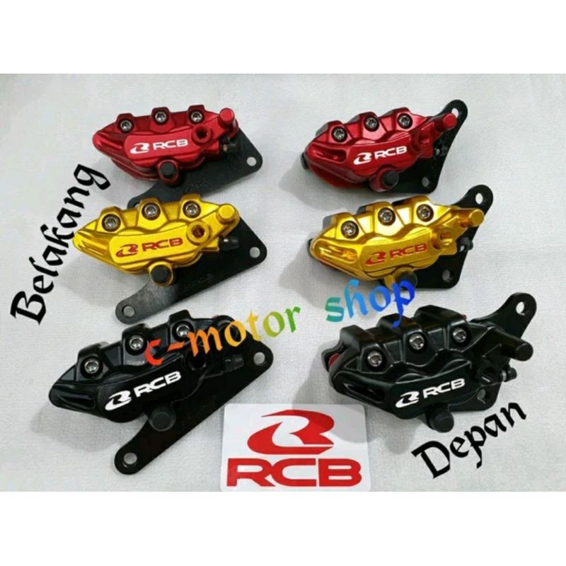 Caliper Kaliper Rcb Nmax Old, Nmax New Set Depan Belakang