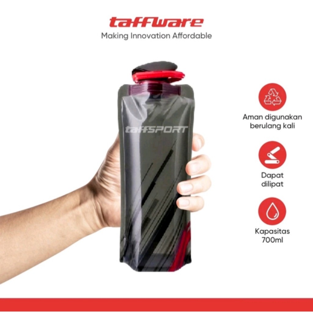 AONIJIE 600ml soft flask with long straw Botol Minum Lari Ringan Ultralight Bottle Traveling Hiking