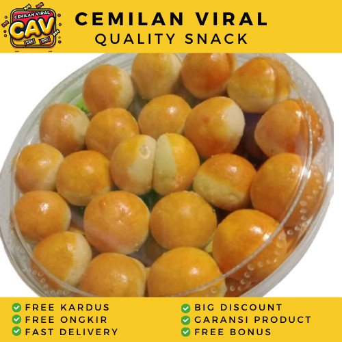

CAV KUE NASTAR BULAT TOPLES 350gr Kue Lebaran Kue Kering Pineapple tart Cemilan Lebaran Viral