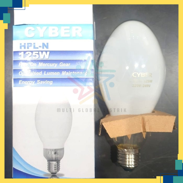 LAMPU MERCURY LAMP HPLN 125 250 400 WATT - 125 Watt