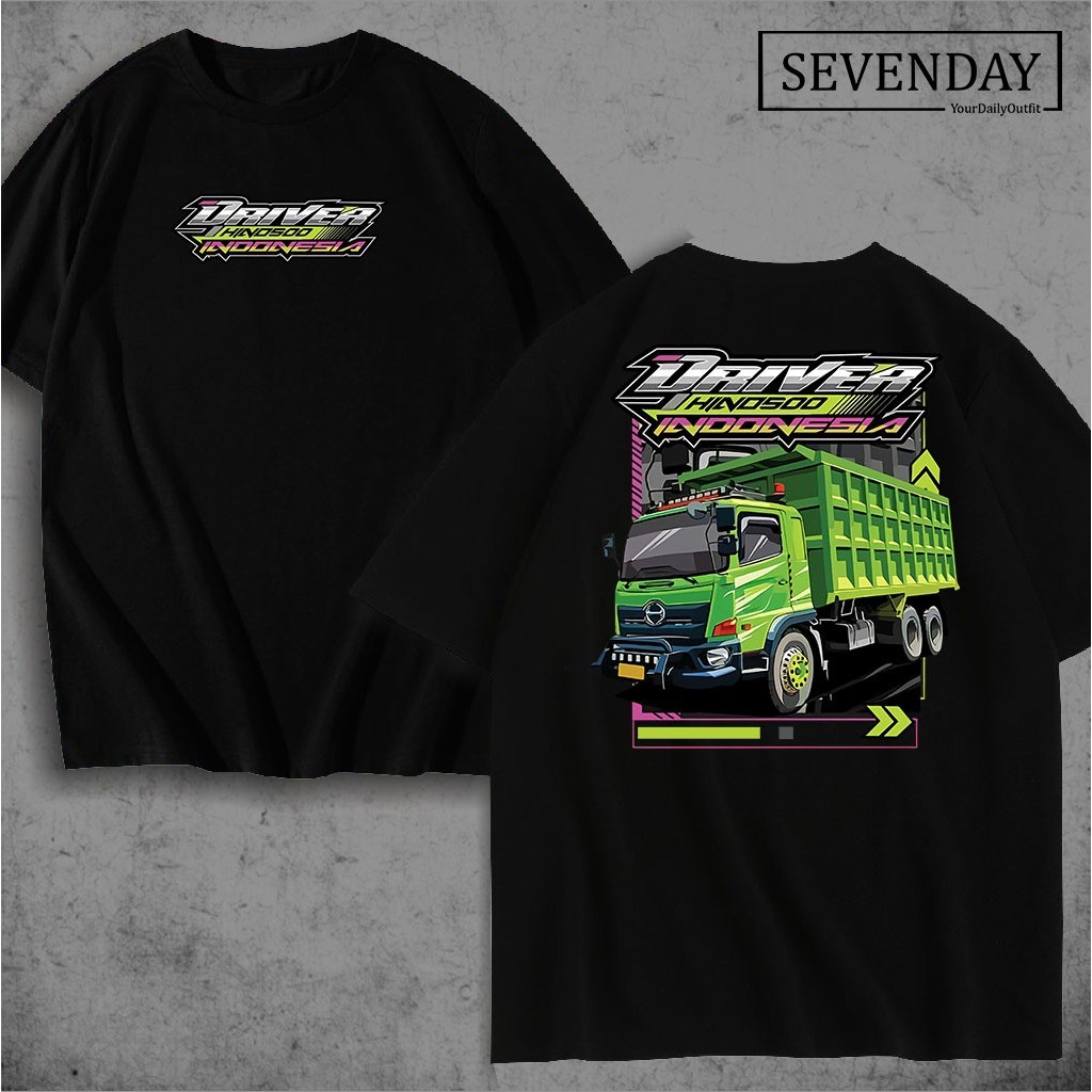 Tshirt DRIVER HINO500 - Kaos DRIVER HINO500 - Kaos DRIVER HINO500 INDONESIA - Tshirt (COD)