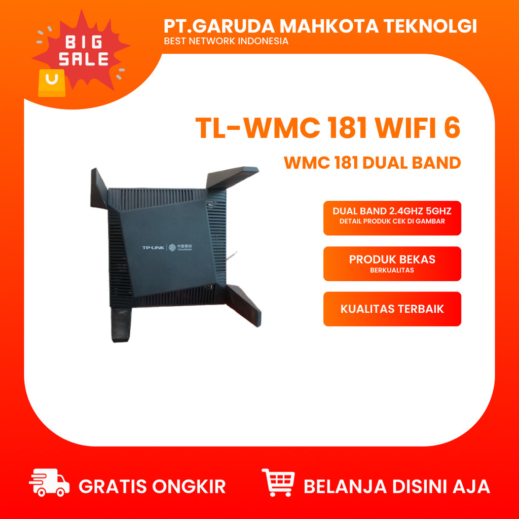TP-LINK TL-WMC 181 WIFI 6 DUAL BAND 2.4GHZ DAN 5GHZ