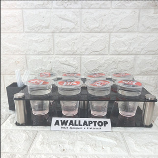 

tempat air mineral aqua gelas kecil 120ml keranjang aqua isi 8 akrilik