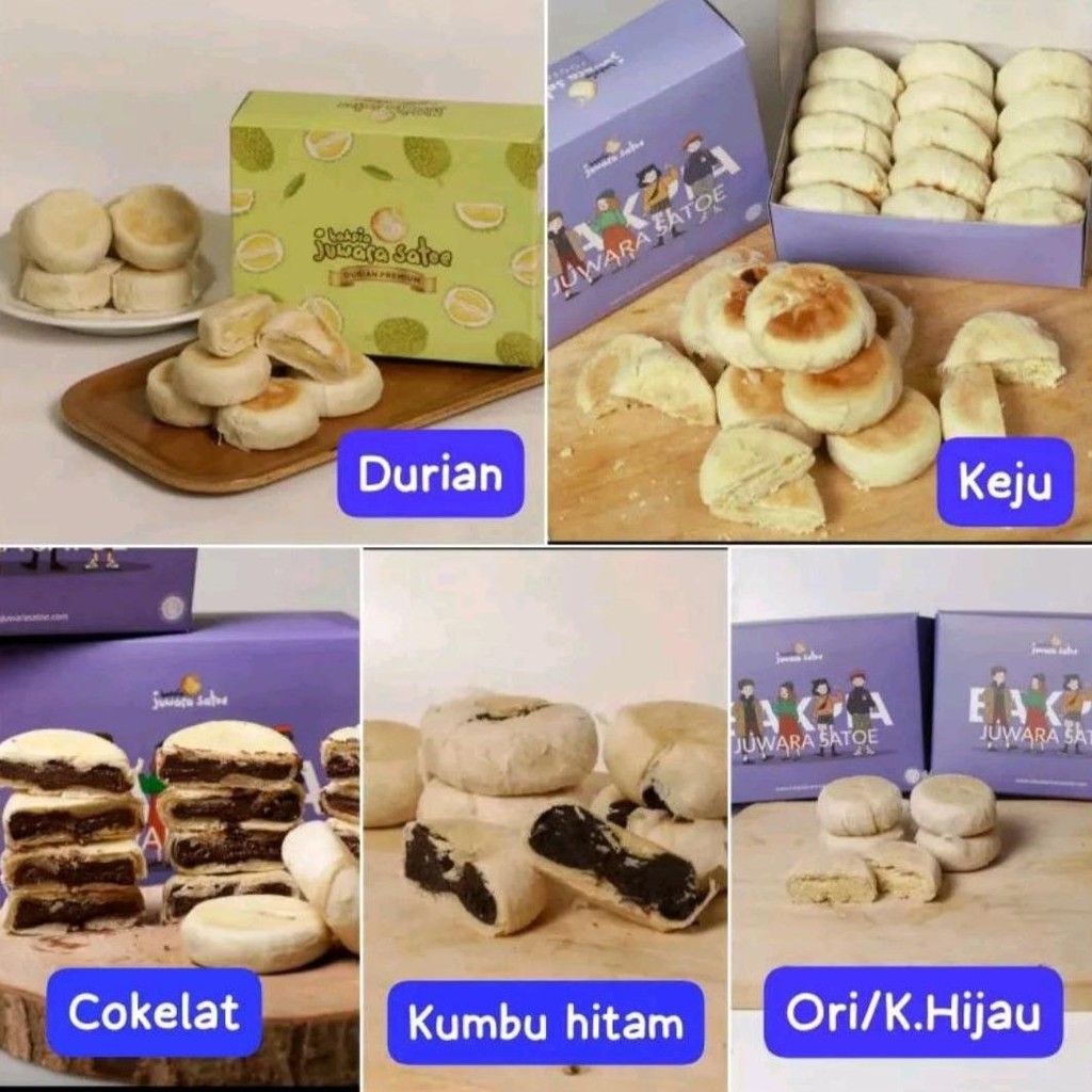 

Bakpia Basah JUWARA SATOE