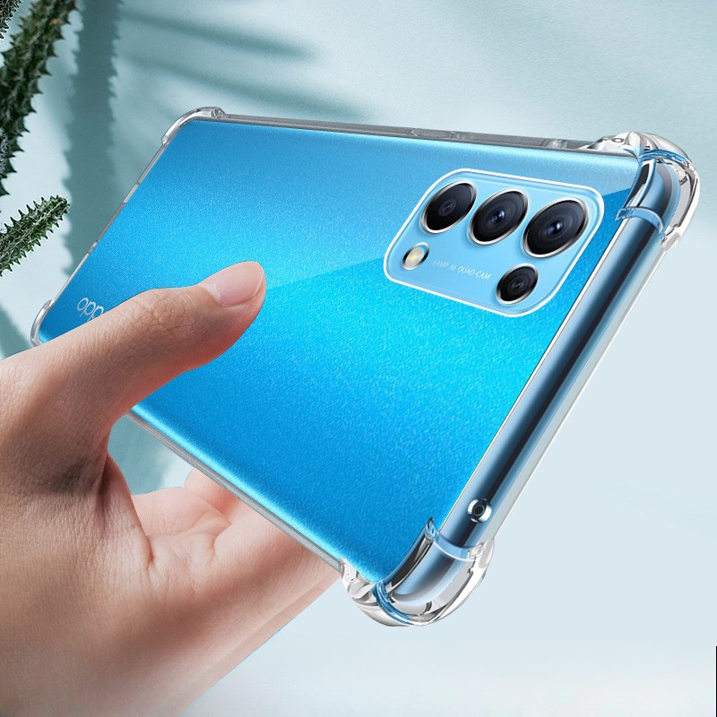 CASE OPPO RENO 5 / RENO 5F SILICONE SOFT ANTICRACK CLEAR HD ANTI SHOCK