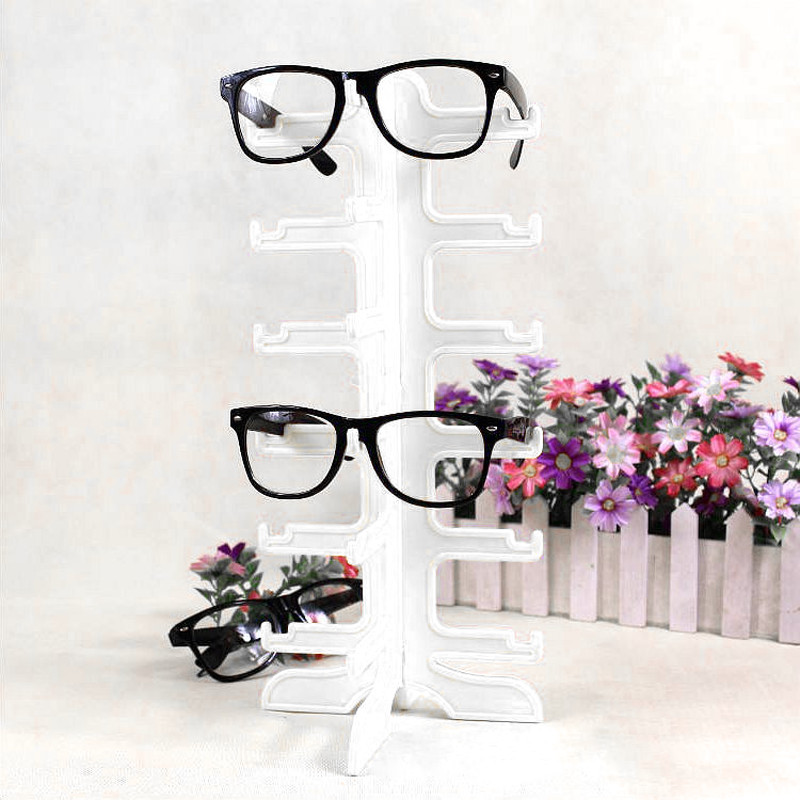 Display Kacamata Pajangan kacamata Display Pajangan Kacamata Plastik 6 Susun