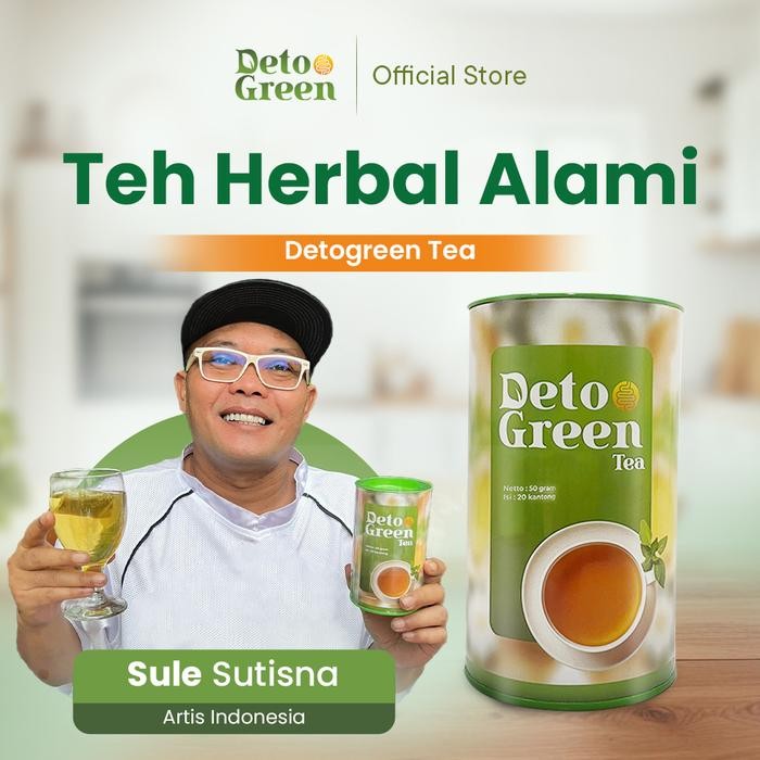 

Terbaru Detogreen Teh Celup Herbal Botol Instan 50 GR (Air/Hijau/Tea/Honey/Gula)