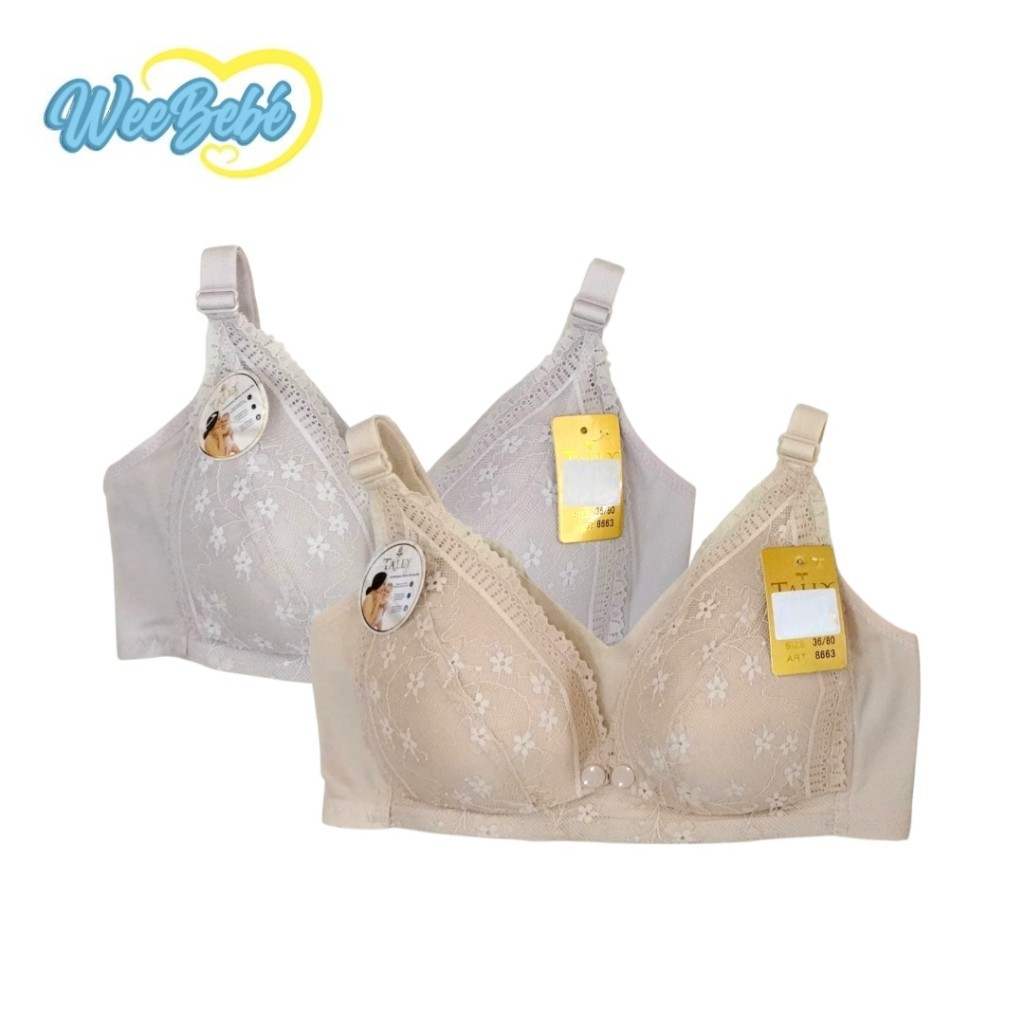 Bra Menyusui #8663 TALLY (Busa Sedang, Full Cup, Cup B)