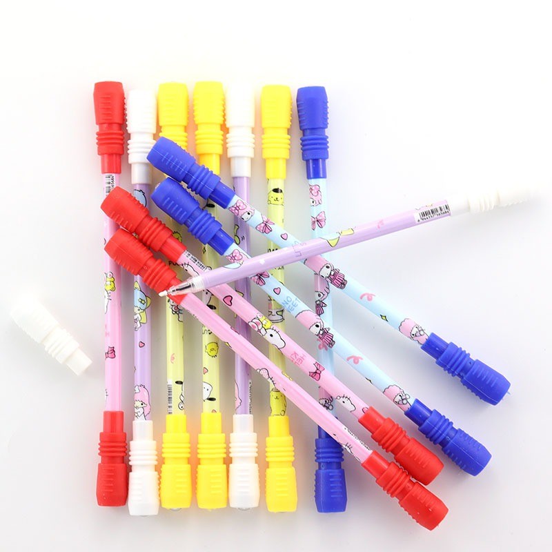 

HYPE N FANCY pulpen tongkat putar magnet SANRIO bolpen kreatif spinner lucu imut kado unik termurah terjangkau COD