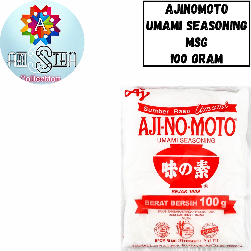 

Ajinomoto Umami Seasoning MSG Penyedap Rasa 100 Gram