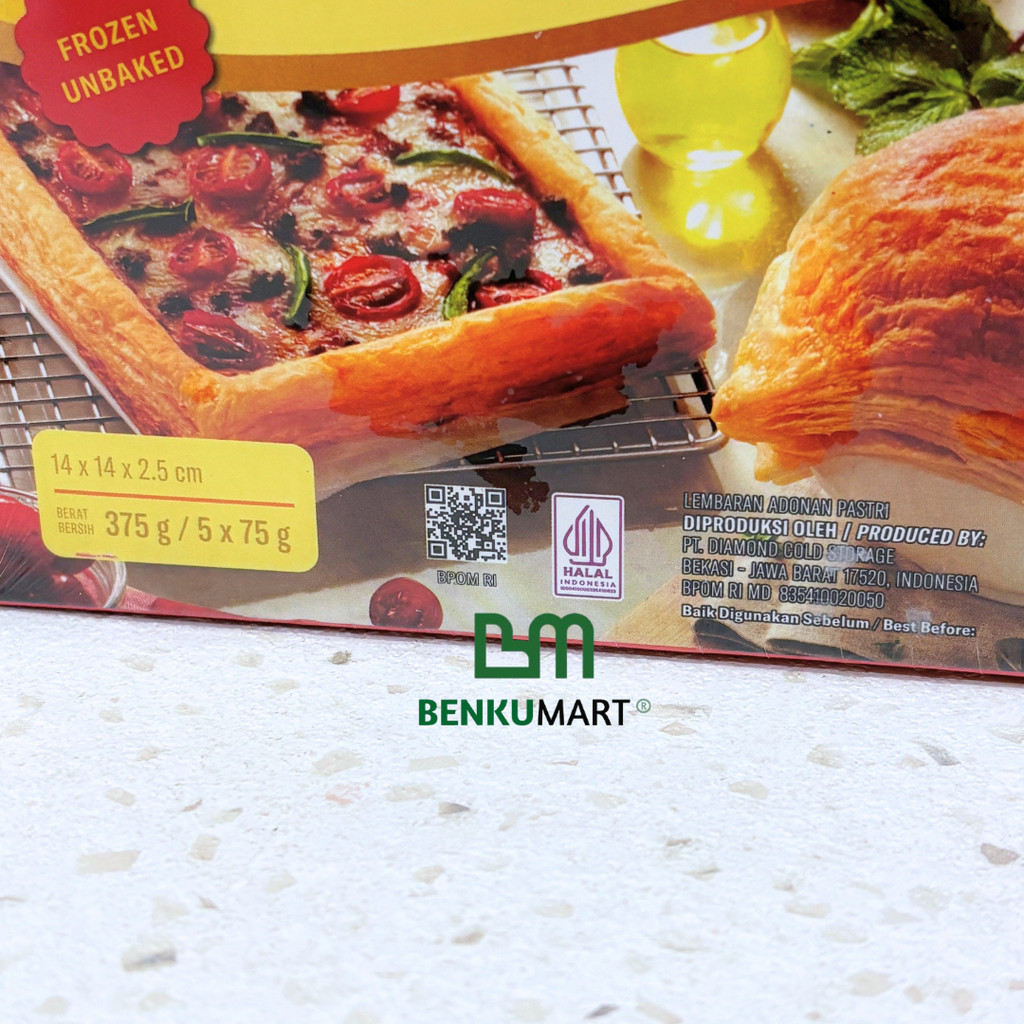 

RB Edo Mini Puff Pastry Sheet (375 gr)