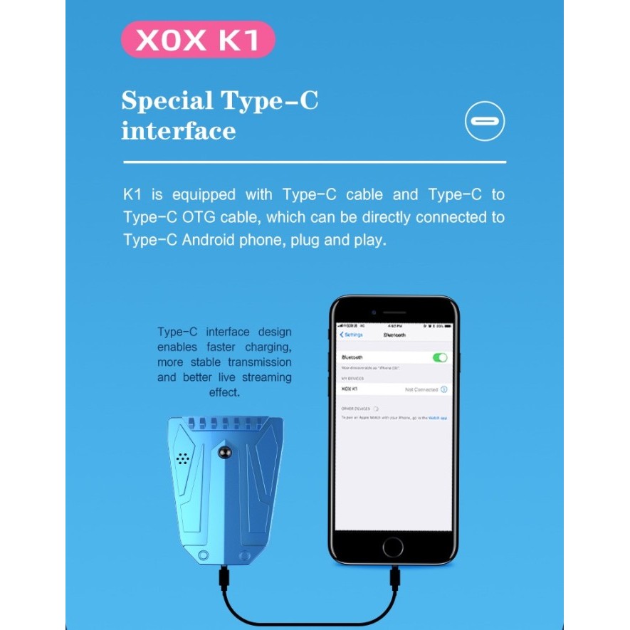 promo  -Soundcard XOX K1 - Live Streaming, Recording, Karaoke Mobile Soundcard