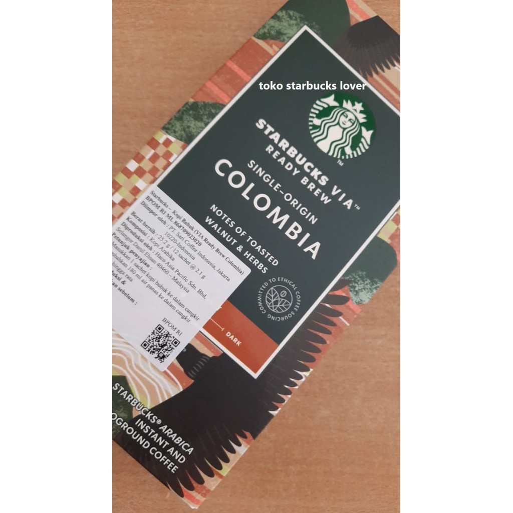 

Starbucks Via Ready Brew Colombia