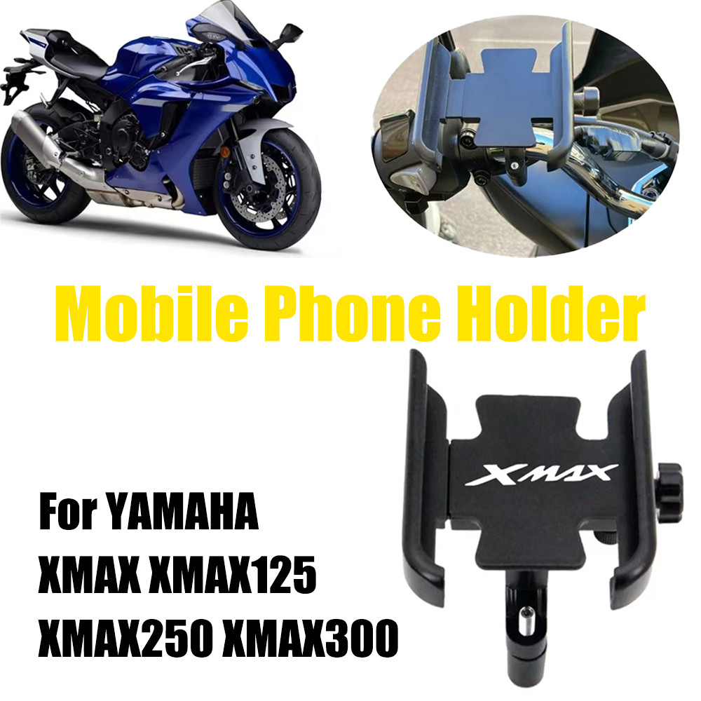 For YAMAHA XMAX XMAX125 XMAX250 XMAX300 125 250 Motorcycle Accessories Mirror Handlebar Mobile Phone