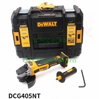 Dewalt DCG405 Gerinda Tangan Baterai Cordless Brushless DCG 405 Li-ion