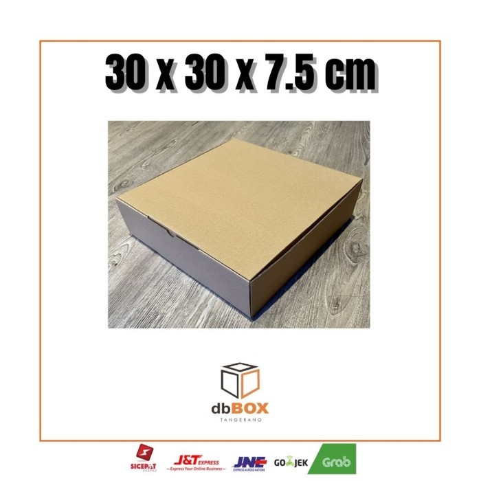 

Kardus 30x30x7.5 cm | Box Die Cut dan Easy Usage | Box Kue Tart | Kardus Murah