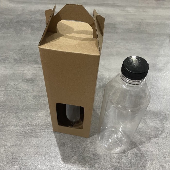 

GABLE BOX 9.5x9.5x25.5cm | DUS BOTOL MINUM 1 Liter | DUS TUMBLER Kardus Murah|KARDUS DIE CUT | KARDUS PACKAGING