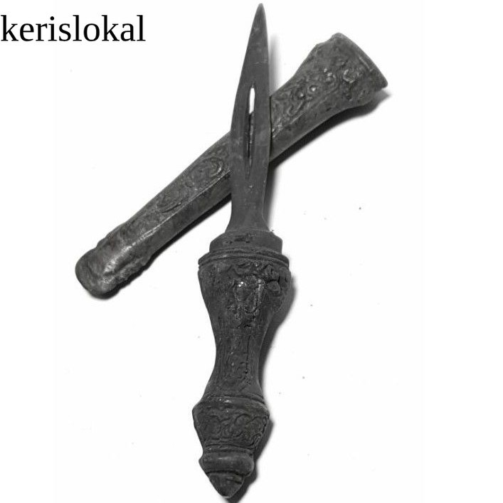 Keris Klewer Kuno Hitam KL3