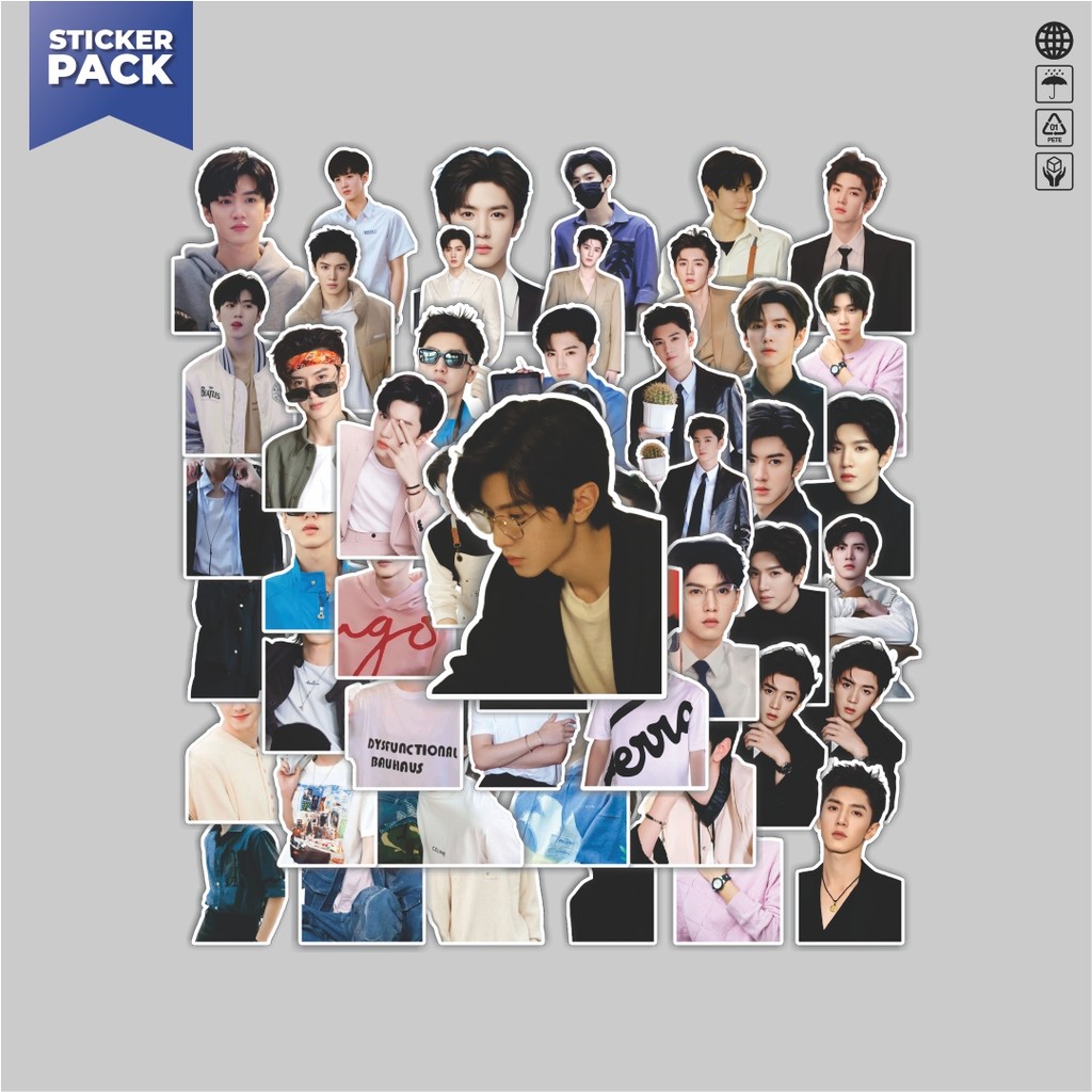 

[100PCS]Stiker Pack Stiker Chen Zhe Yuan Aesthetic Vinyl Anti Air Dekorasi Sticker Laptop Buku Journal Koper Helm Casing HP Gitar Helm Skateboard