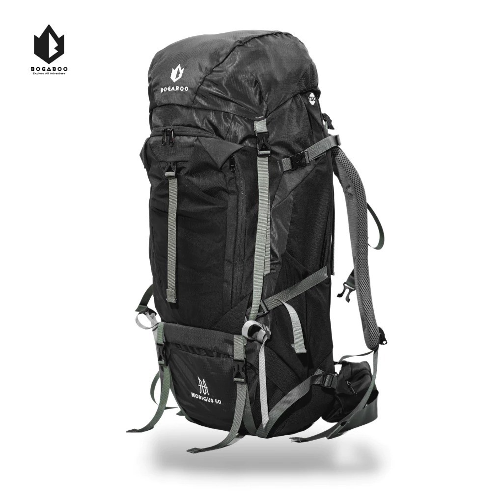 ZK76TG BOGABOO TAS KERIL Morigus 60 Liter +Cover Bag - TAS CARRIER - CARIER - tas Carrier ultralight