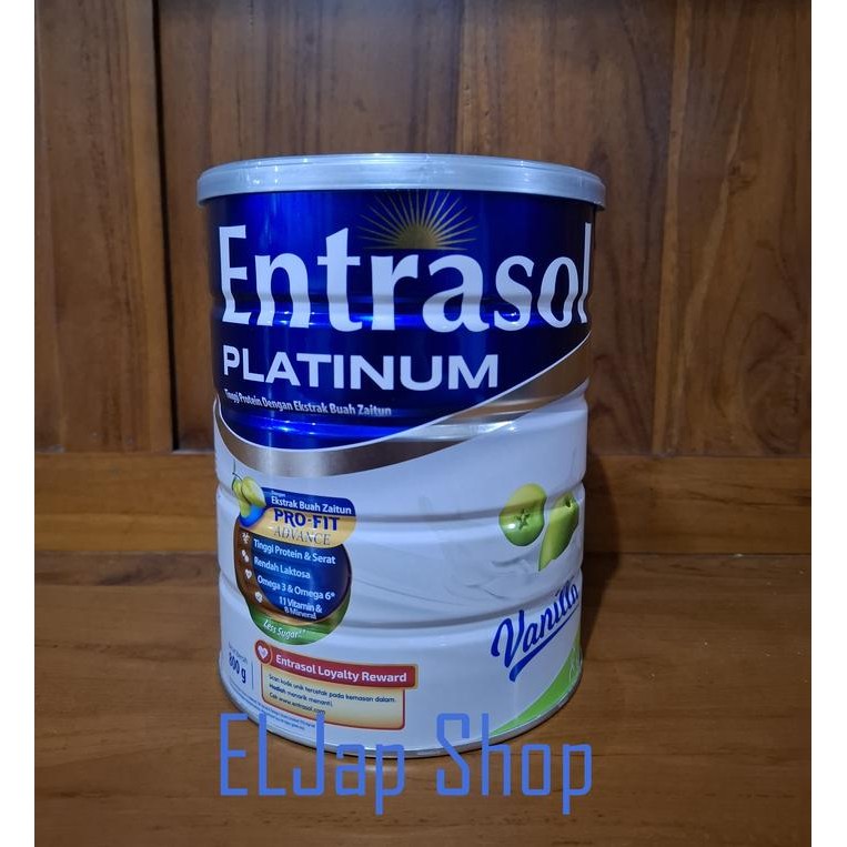 

Susu Entrasol Platinum / Senior Vanilla 800gr - PENYOK2026