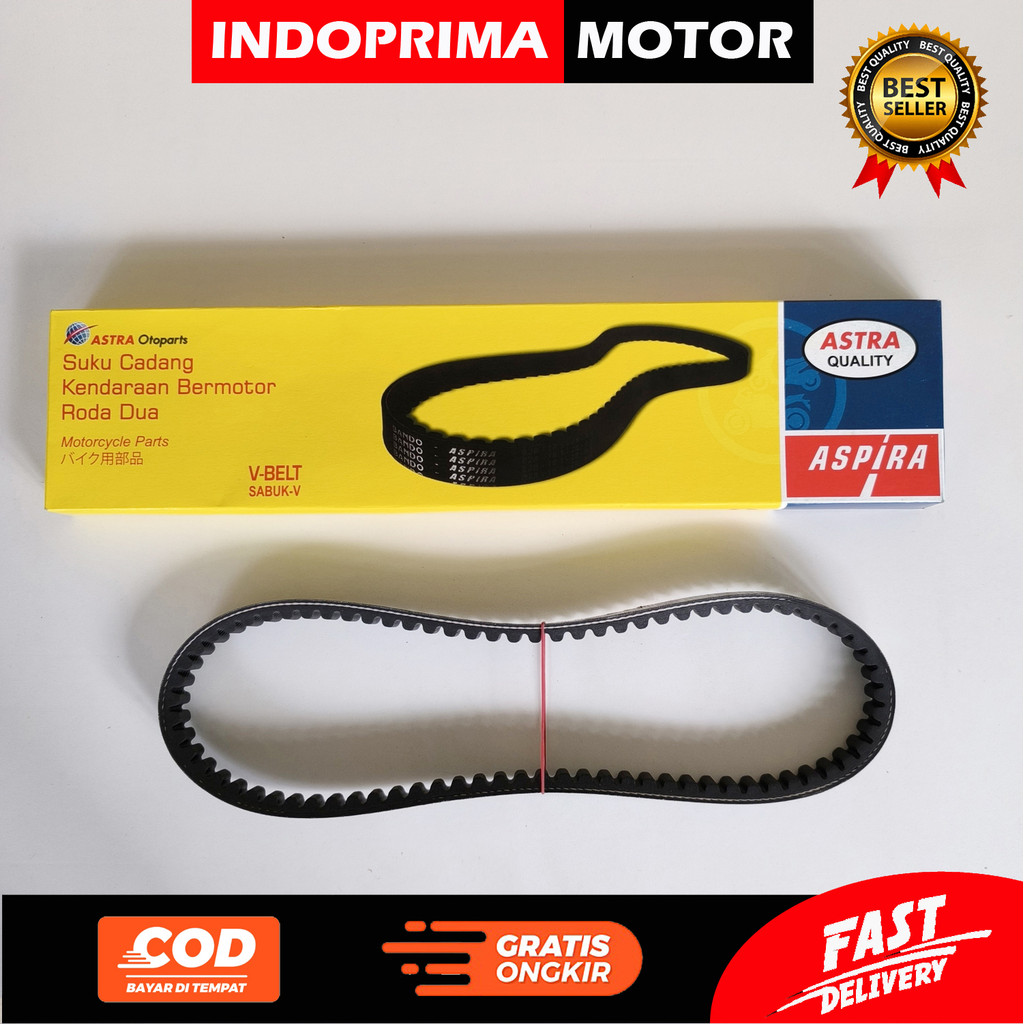 ASPIRA VANBELT ONLY BEAT. V-BELT HONDA BEAT KARBU KVY