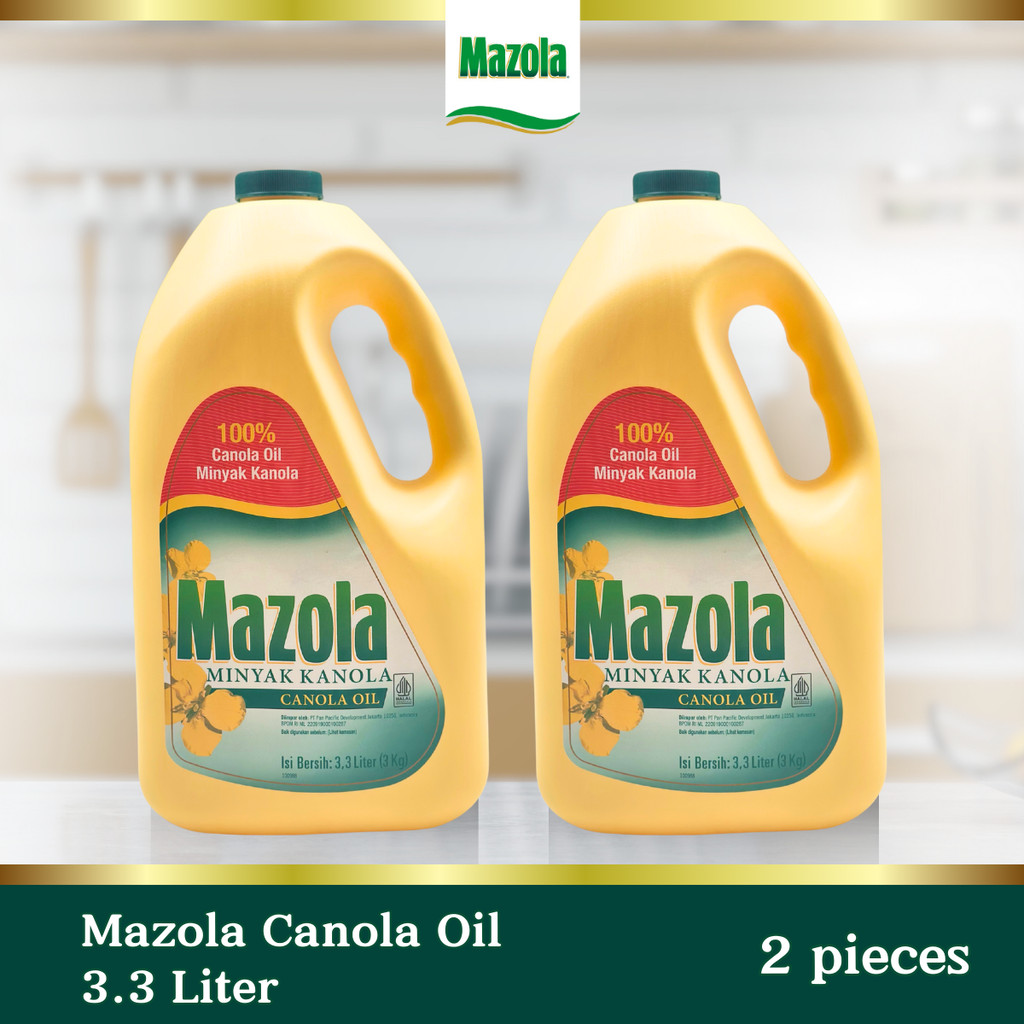 

Mazola Canola Oil Minyak Kanola 3.3 Liter - Twin Pack