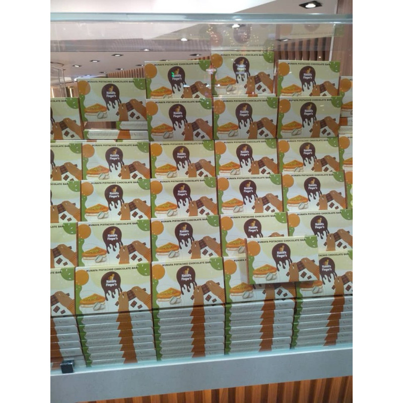 

kitabeliin | KUNAFA PISTACHIO CHOCOLATE BAR ORIGINAL HANDCARRY FRESH Jastip by mosa