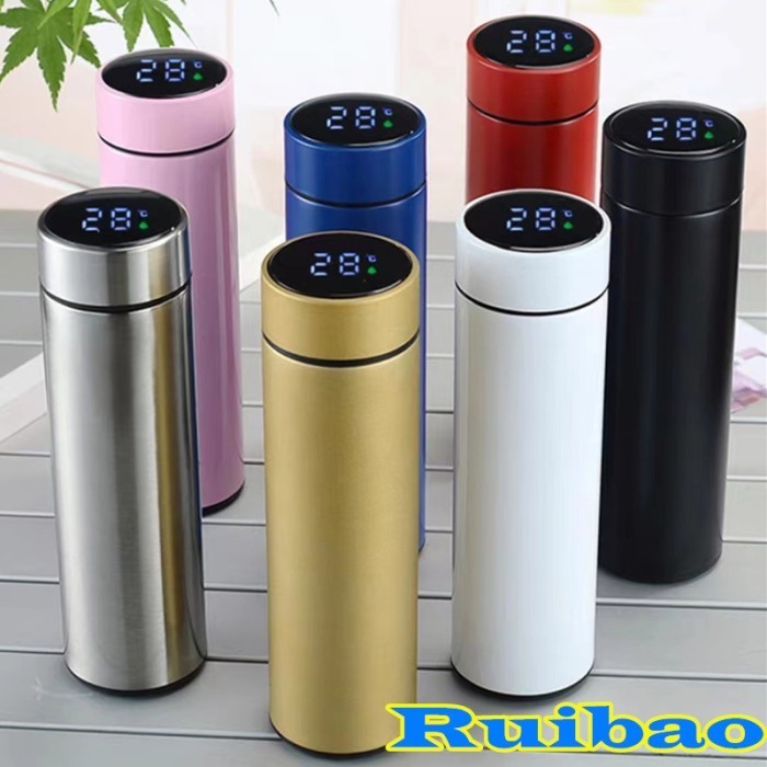 ACEH.SDM Termos Suhu Temperature / Smart LED Thermos Tumbler Stainless Steel - Random