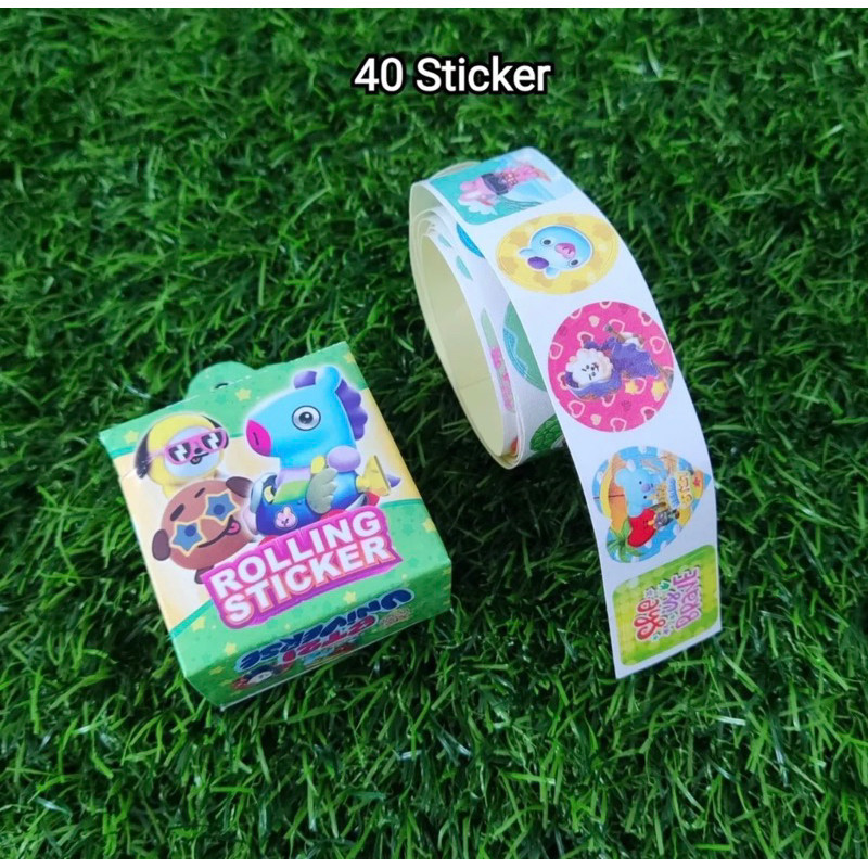 

DG ROLLING STIKER ATAU ROLLING MOMO SANRIO / STICKER KOREA / MAINAN
