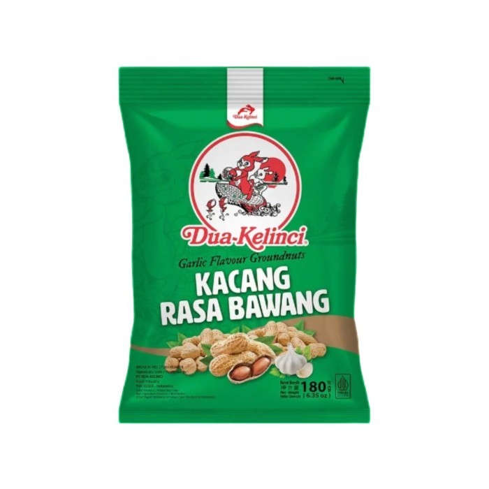 

Dua Kelinci Kacang Kulit Bawang Putih 180G