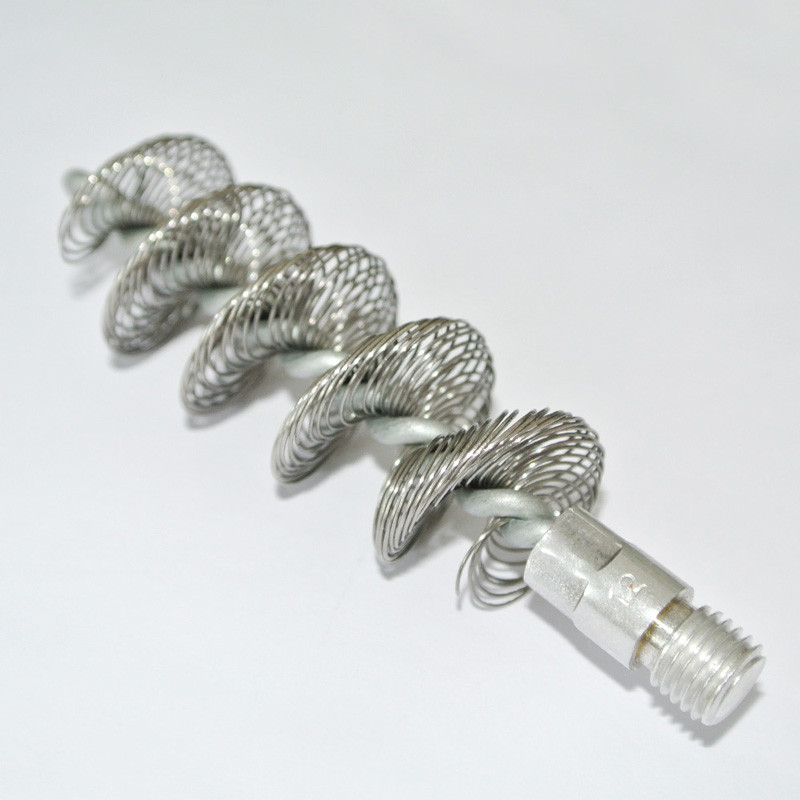 

Green World 5pcs/lot 410ga-12ga Tornado Brush,Gun Clean Brush ,thread 5/16"-26T
