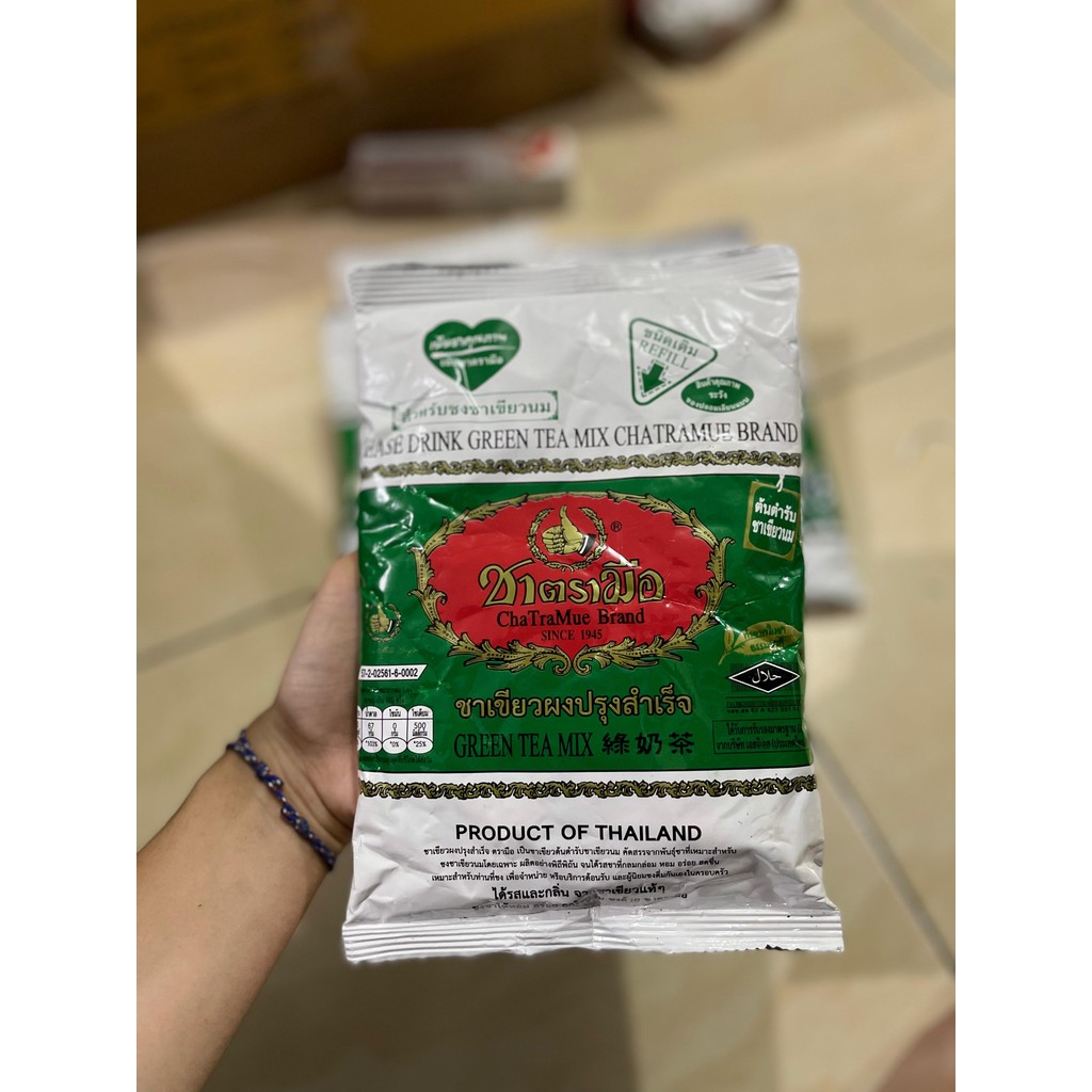 

halimah - Ready stok Chatramue Original Thai Greentea 50gr dan 200 Gram Best Seller Thai Tea Matcha In Thailand