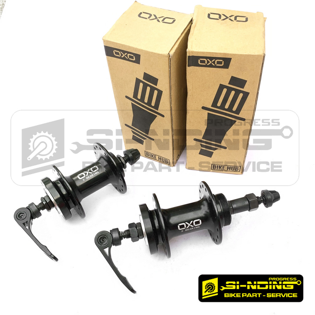 Hub Freehub HFH OXO 802 By Strummer Lubang 32 Hole 32h Ulir Drat Alloy Bearing Alumunium Disc Brake 