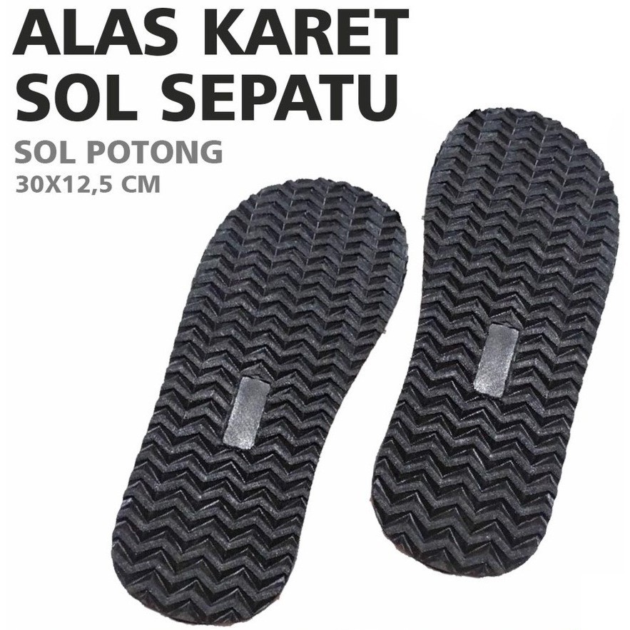alas karet sol tambal sepatu sandal sol potong