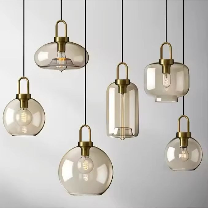 Lampu Gantung hias ruang tamu minimalis industrial cafe Vintage kamar tidur