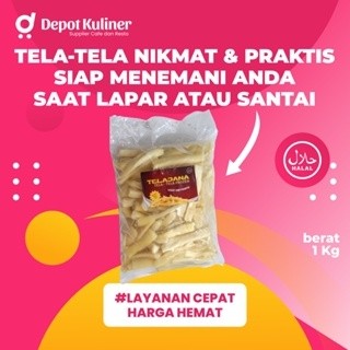 

Promo Tela Tela Frozen Telajana 1 Kg Singkong Praktis