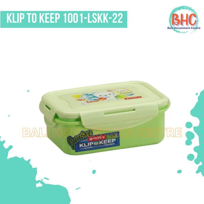 LUNCH BOX KLIP TO KEEP 1001 465ML | KOTAK MAKAN