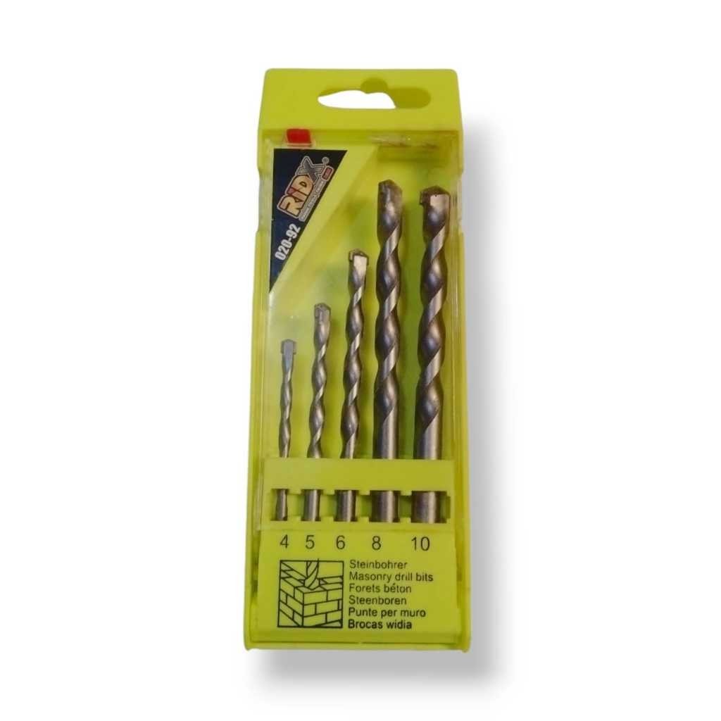 RIDX Set Mata Bor Beton RIDX 5 Pcs MATA BOR TEMBOK BETON SET 5 PCS