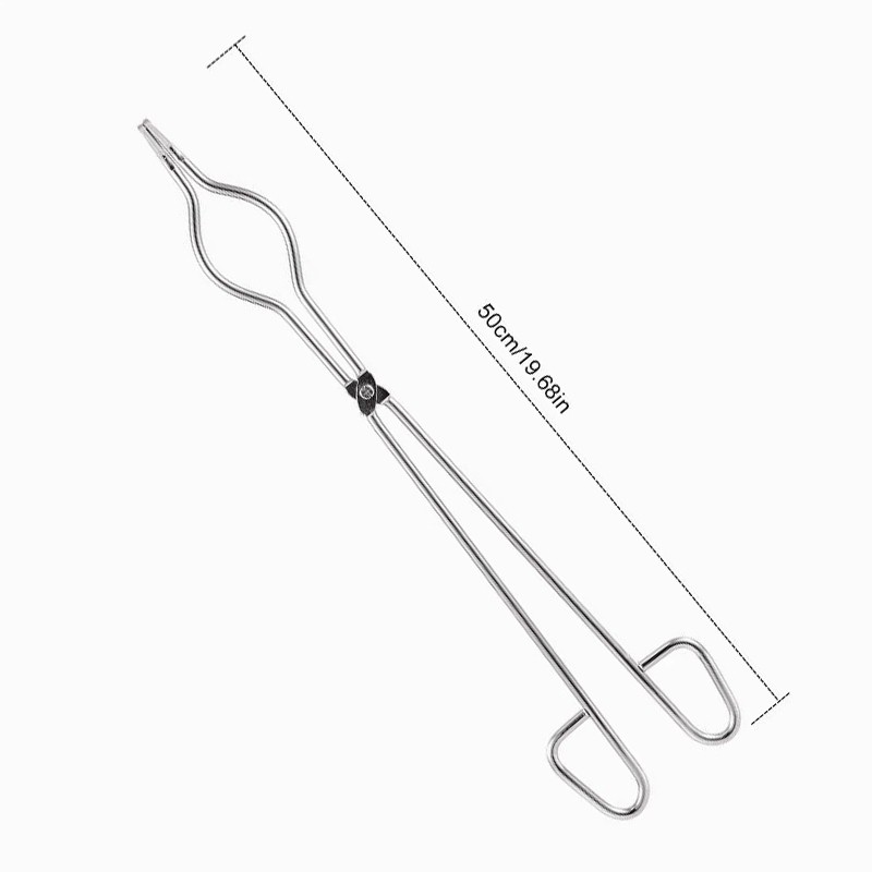 Tang Krusibel 50cm Serbaguna Crucible Tongs Tang Krusibel Alat Penjepit Krusible