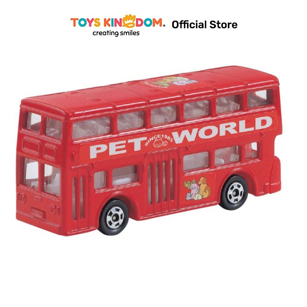 Toys Kingdom Tomica Diecast Mobil 095 London Bus Toys Kids Toy Mobil Mainan Miniatur Mobil Mobil-Mob