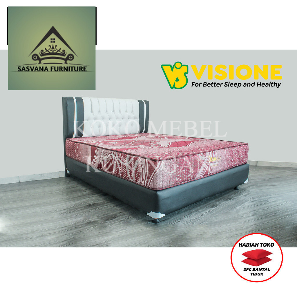 (FREE BANTAL TIDUR) Kasur busa rebonded Visione Shinju garansi 10 tahun  CIREBON SASVANA FURNITURE