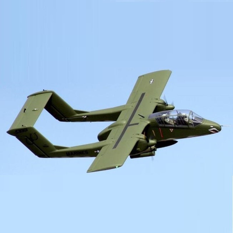 Flightline RC Attack Airplane1400mm OV10 OV-10 Bronco PNP Plane Model