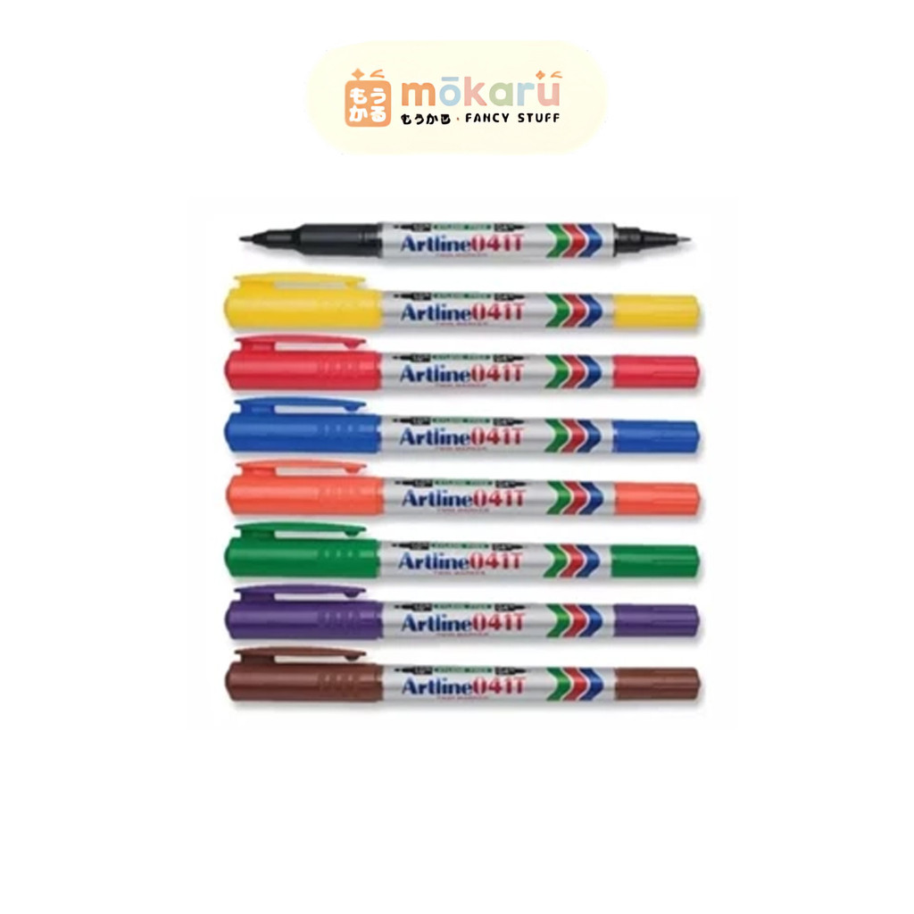 

Artline Spidol Permanent Marker Twin Marker 041T